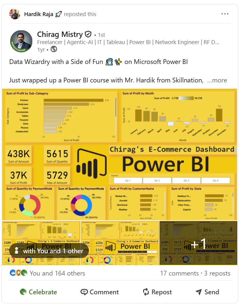 Mohit Adhikari testimonial