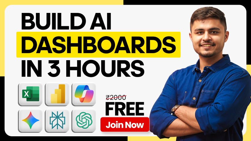 AI Dashboards Workshop banner