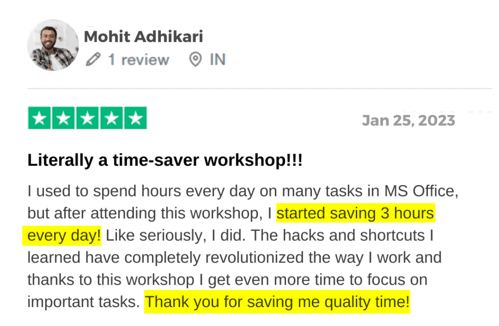 Mohti Adhikari SkillNation Testimonial
