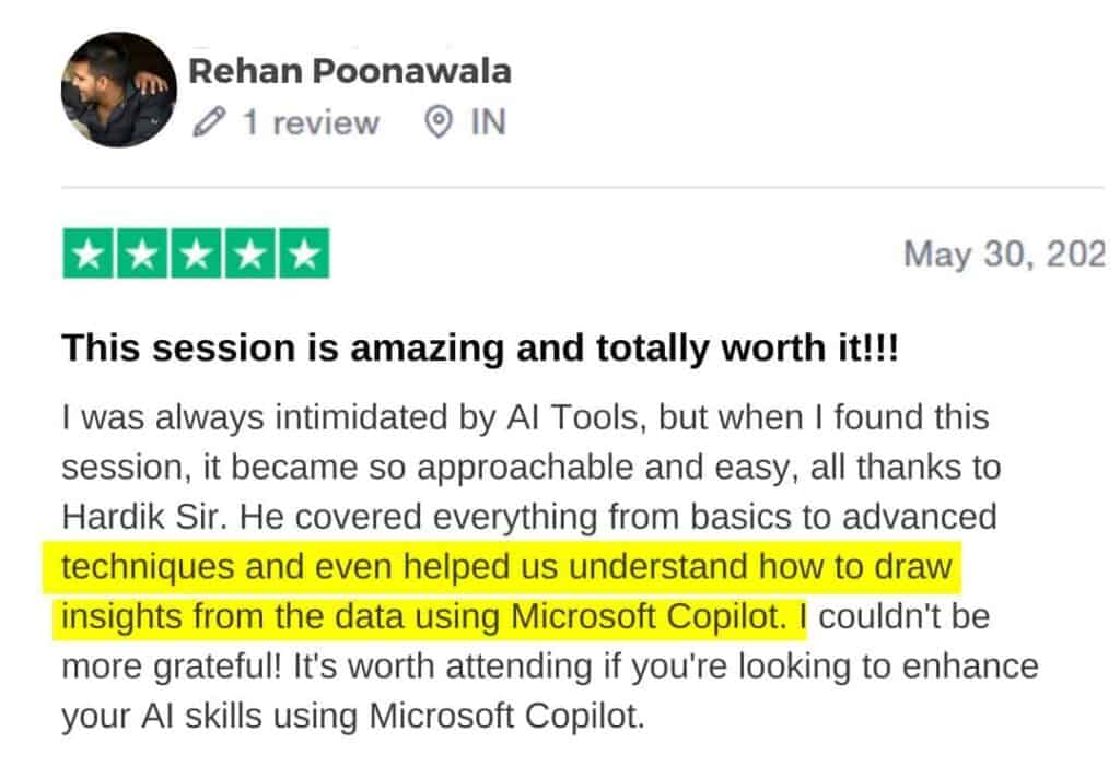 Rehan Poonawala  SkillNation Testimonial